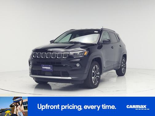 Black 2022 Jeep Compass Limited