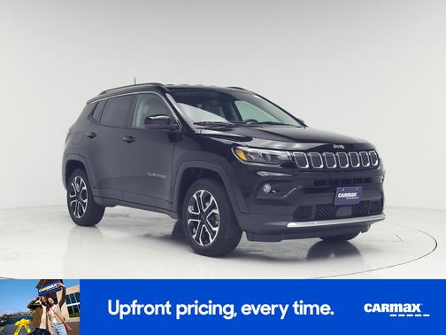 Black 2022 Jeep Compass Limited