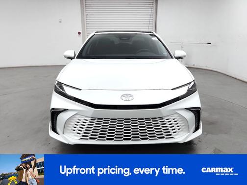 White 2025 Toyota Camry XSE