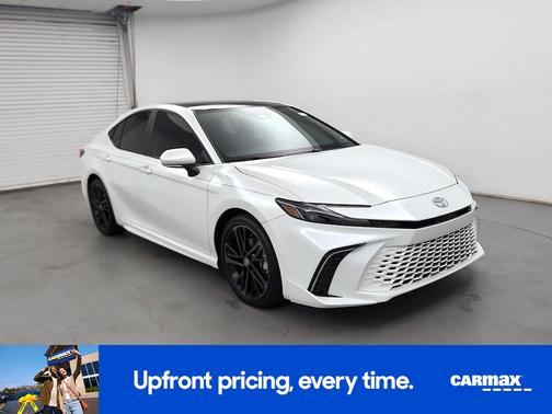 White 2025 Toyota Camry XSE