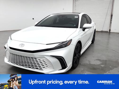White 2025 Toyota Camry XSE