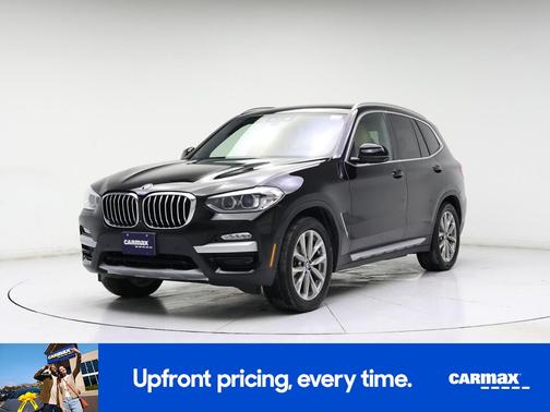 Black 2019 BMW X3 XDrive30i