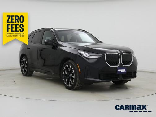 Black 2025 BMW X3 xDrive30