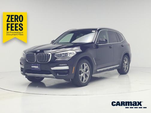 Black 2021 BMW X3 XDrive30i