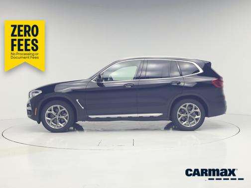 Black 2021 BMW X3 XDrive30i