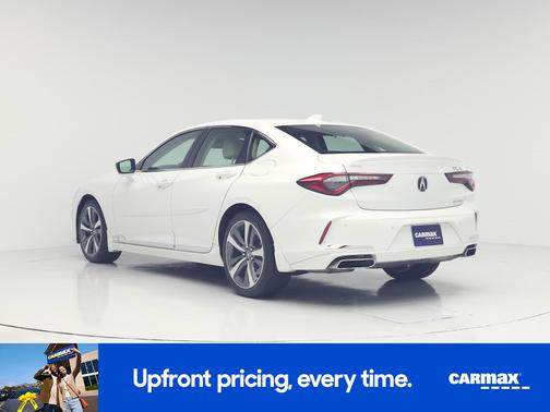 White 2021 Acura TLX SH-AWD Advance