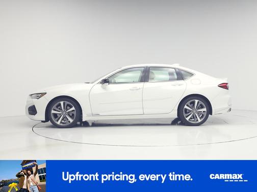 White 2021 Acura TLX SH-AWD Advance