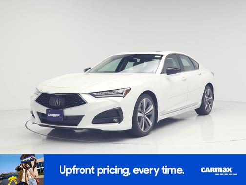 White 2021 Acura TLX SH-AWD Advance
