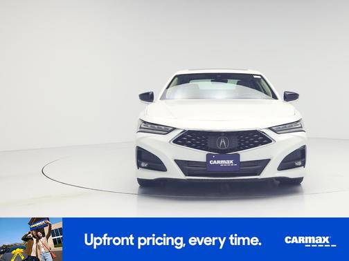 White 2021 Acura TLX SH-AWD Advance