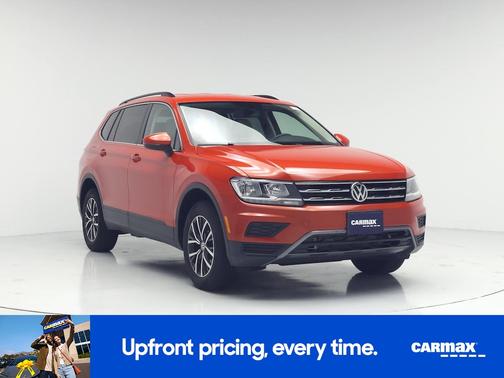 Orange 2019 Volkswagen Tiguan SE