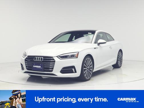 White 2018 Audi A5 Premium Plus