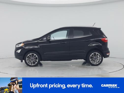 Black 2020 Ford EcoSport Titanium