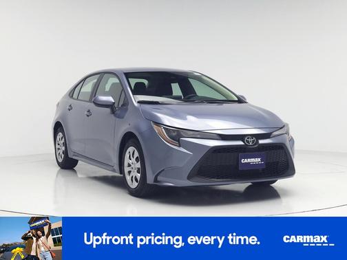 Blue 2021 Toyota Corolla LE