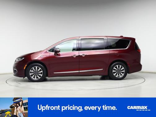 Red 2022 Chrysler Pacifica Hybrid Limited