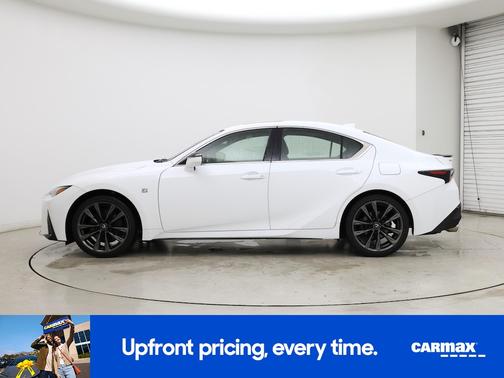 White 2023 Lexus IS 350 F-Sport