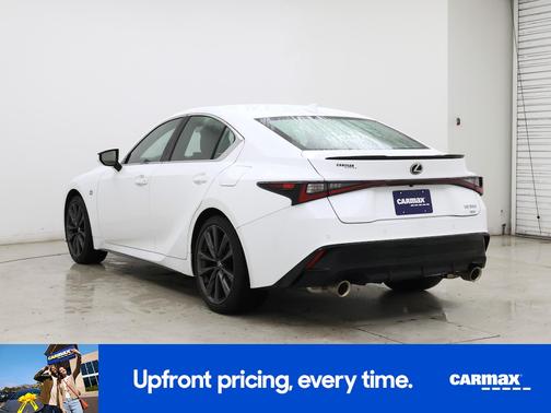 White 2023 Lexus IS 350 F-Sport