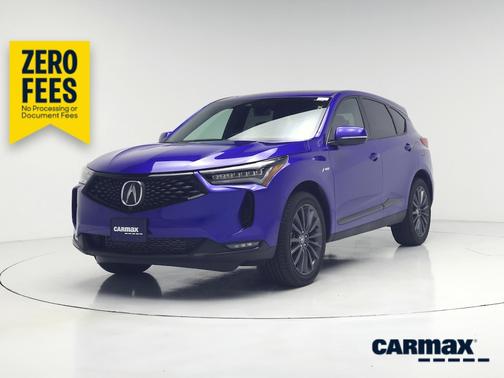 Blue 2024 Acura RDX SH-AWD A-Spec Advance