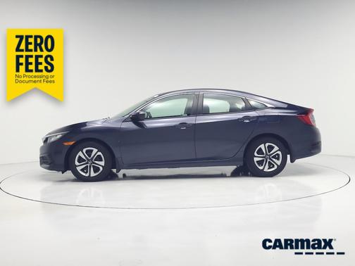Gray 2018 Honda Civic LX