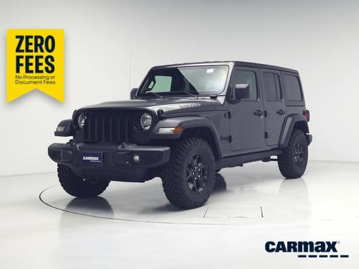 Gray 2022 Jeep Wrangler Unlimited Willys Sport
