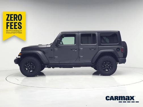 Gray 2022 Jeep Wrangler Unlimited Willys Sport