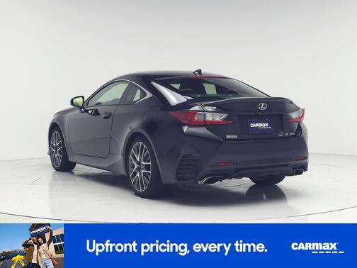 Black 2017 Lexus RC 350 F-Sport