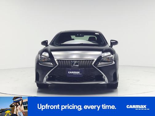 Black 2017 Lexus RC 350 F-Sport
