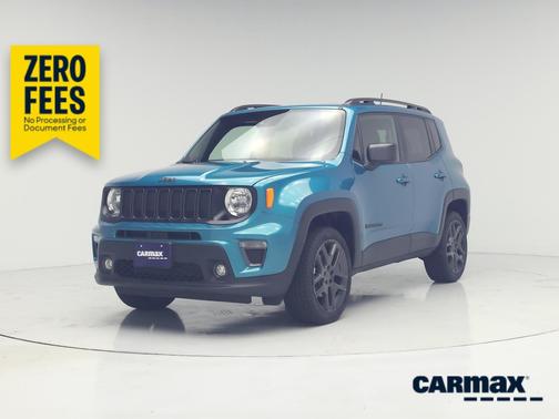 Green 2021 Jeep Renegade 80th Anniversary