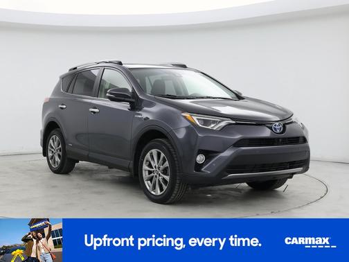 Gray 2017 Toyota RAV4 Hybrid Limited