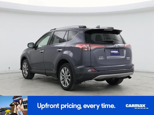 Gray 2017 Toyota RAV4 Hybrid Limited