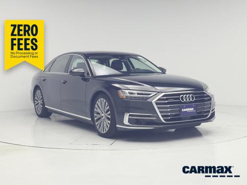 Black 2019 Audi A8 L
