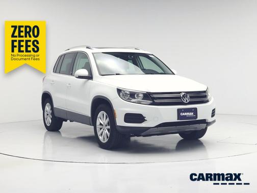 White 2017 Volkswagen Tiguan Wolfsburg Edition