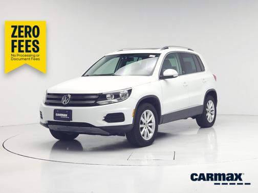 White 2017 Volkswagen Tiguan Wolfsburg Edition
