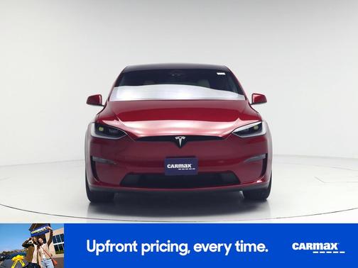 Red 2024 Tesla Model X Long Range