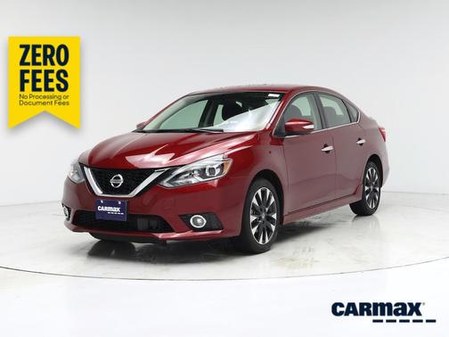 Red 2019 Nissan Sentra SR