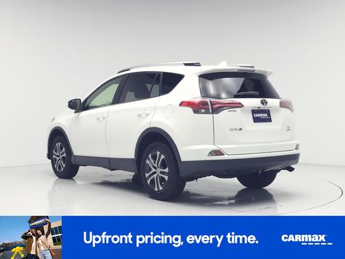 White 2018 Toyota RAV4 LE