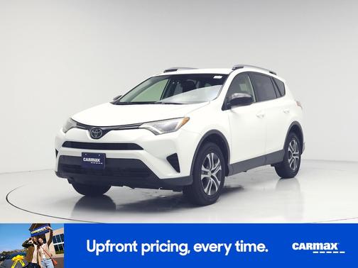 White 2018 Toyota RAV4 LE