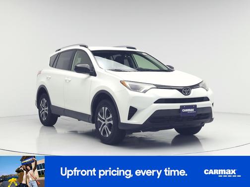 White 2018 Toyota RAV4 LE
