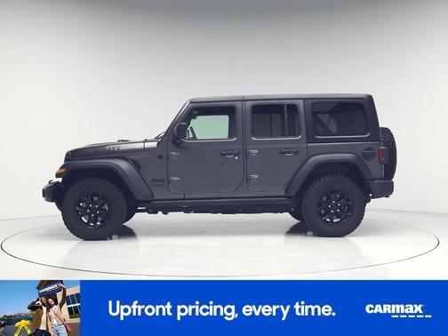 Gray 2022 Jeep Wrangler Unlimited Willys Sport