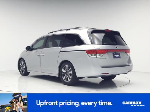 Gray 2014 Honda Odyssey Touring Elite