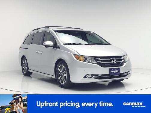 Gray 2014 Honda Odyssey Touring Elite