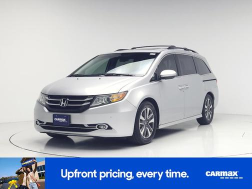 Gray 2014 Honda Odyssey Touring Elite