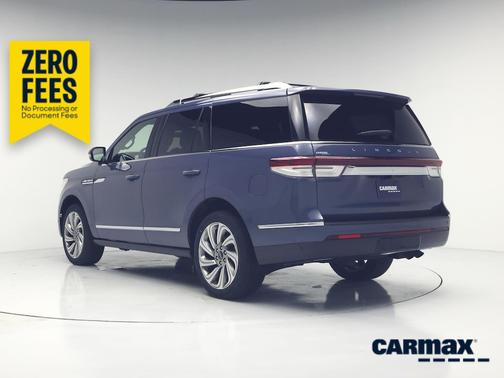 Blue 2023 Lincoln Navigator Reserve