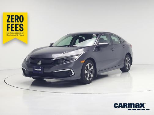Gray 2020 Honda Civic LX
