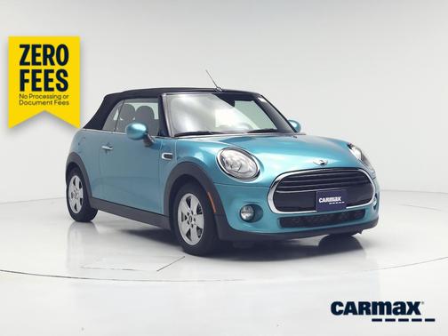 Blue 2016 MINI Convertible