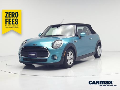 Blue 2016 MINI Convertible