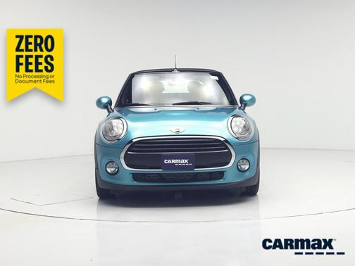 Blue 2016 MINI Convertible