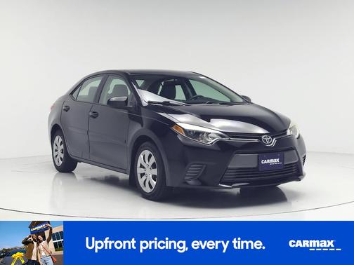 Black 2015 Toyota Corolla LE
