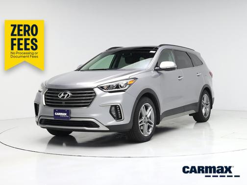 Silver 2017 Hyundai SANTA FE Limited Ultimate