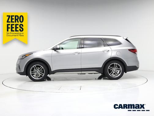 Silver 2017 Hyundai SANTA FE Limited Ultimate