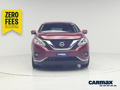 Red 2015 Nissan Murano Platinum